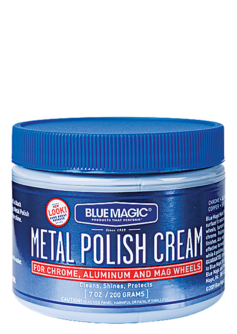 Blue Magic Metal Polish Cream - 7 oz. Jar -Case of 6 Jars